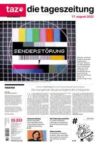 taz die tageszeitung  - 17 August 2022