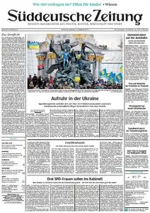 Süddeutsche Zeitung vom Montag, 02. Dezember 2013