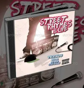 GraphicRiver Street Rhymes & Life Mixtape CD Flyer Template