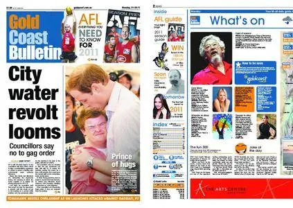 The Gold Coast Bulletin – March 21, 2011
