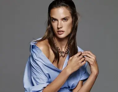 Alessandra Ambrosio by Alique for Glamour January 2016
