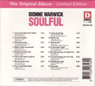 Dionne Warwick - Soulful (1969) [1994, Reissue]