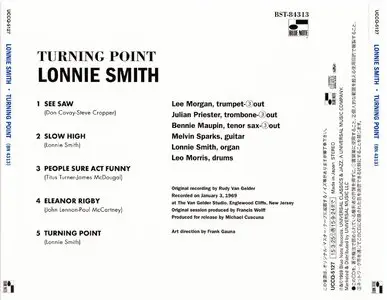 Lonnie Smith - Turning Point (1969) {Blue Note Japan SHM-CD UCCQ-5127 rel 2014} (24-192 remaster)