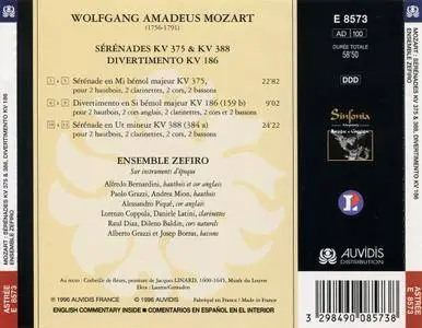 Ensemble Zefiro - Mozart: Sérénades & Divertimento (1996)