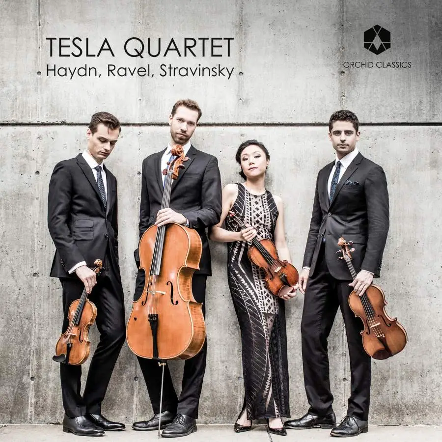 Tesla Quartet - Haydn, Ravel & Stravinsky: Works for String Quartet (2018)
