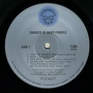 Deep Purple - Shades Of Deep Purple (1968, Re-Issue) (24/96 Vinyl Rip)