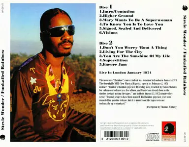 Stevie Wonder - Funkafied Rainbow (2CD) (2001) {Big Fro Discs} **[RE-UP]**