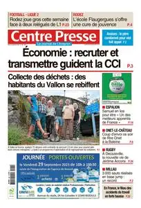 Centre Presse Aveyron - 26 Septembre 2023
