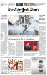 International New York Times - 14 April 2017