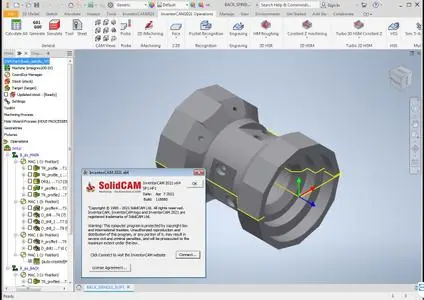 SolidCAM / InventorCAM 2021 SP1 HF1
