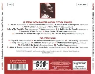 Joe Pass - 12 String Guitar /The Stones Jazz (60's, 2009)