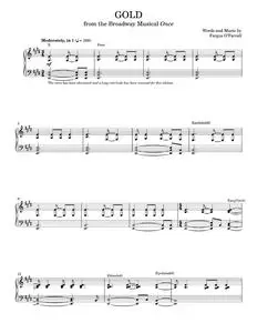 Gold - Fergus O'Farrell, Glen Hansard, Markéta Irglová, The Swell Season (Piano Vocal)