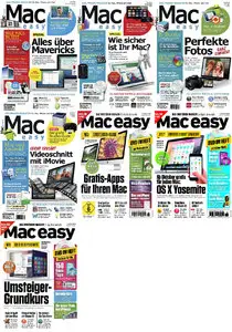 Mac Easy - Praxismagazin für Mac, iPhone und iPad - Full Year 2014 Collection
