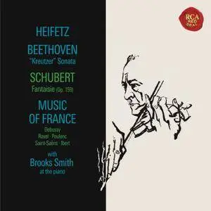 Jascha Heifetz - Beethoven & Mendelssohn: Violin Concertos (2016) [Official Digital Download 24/192]