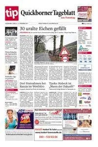 Quickborner Tageblatt - 17. Dezember 2017