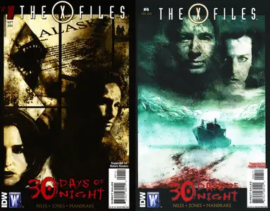 X-Files - 30 Days Of Night #1-6 (of 6) (2010 - 2011)