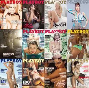 Playboy Netherlands - 2016 Full Year Issues Collection