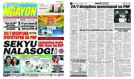 Pilipino Star Ngayon – Abril 20, 2018