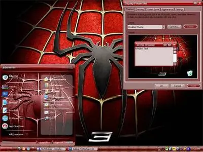 Spiderman v.3 Visual Styles for Windows XP