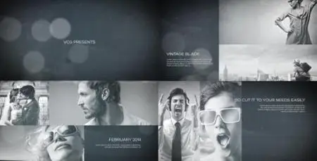 Vintage Black - A Photo Slideshow - After Effects Project (Videohive)