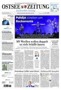 Ostsee Zeitung Greifswalder Zeitung - 25. Oktober 2018