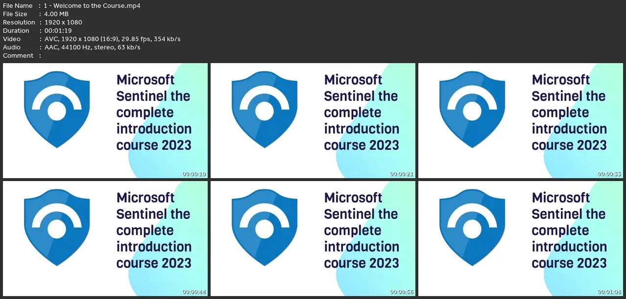 Microsoft Sentinel The Complete Introduction Course 2023