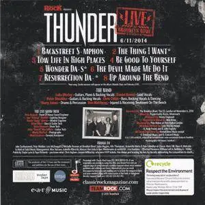 Thunder - Live At Brooklyn Bowl, London (2015)