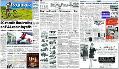 Philippine Daily Inquirer – October 11, 2011