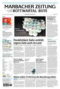 Marbacher Zeitung - 29. November 2017