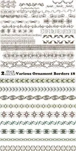 Vectors - Various Ornament Borders 18