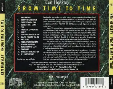 Ken Hensley - From Time To Time (1994)