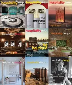 Hospitality Design Magazine 2012 Full Collection