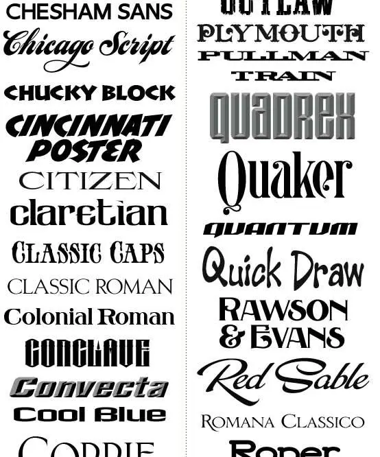 LetterHead Fonts