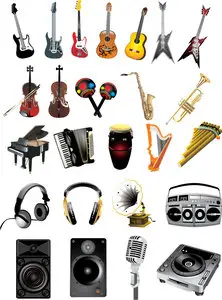 Musical Instruments Vector