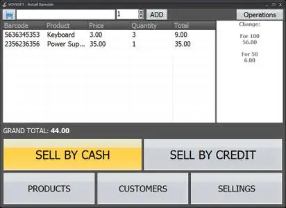 VovSoft Retail Barcode 2.3 Portable