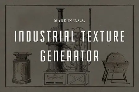 CreativeMarket - Industrial Texture Generator PSD