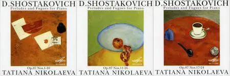 Tatiana Nikolaeva - Dmitri Shostakovich: 24 Preludes and Fugues for Piano, Op. 87 (2004) 3CD