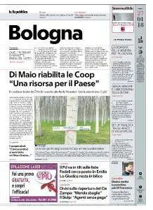 la Repubblica Bologna - 27 Gennaio 2018