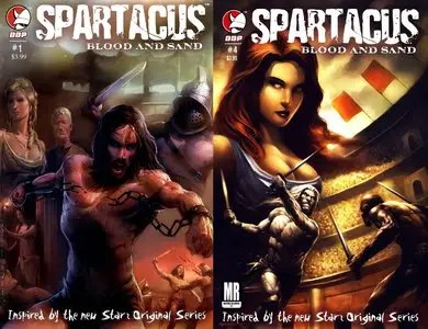 Spartacus - Blood and Sand #1-4 (2009) Complete