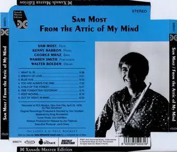 Sam Most - From The Attic Of My Mind (1978) {Elemental Music--Xanadu Master Edition rel 2015}