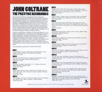 John Coltrane - The Prestige Recordings (1956-58) [16CD BoxSet] {1991 Prestige Remaster} [repost]