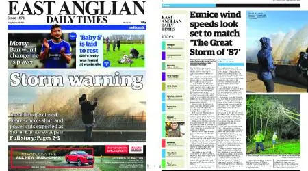 East Anglian Daily Times – February 18, 2022