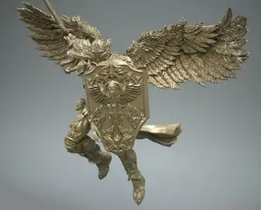 Avenging Angel  3D Print Model