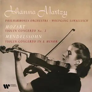 Johanna Martzy, Philharmonia Orchestra & Wolfgang Sawallisch - Mozart & Mendelssohn: Violin Concertos (2022) [24/192]