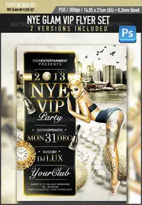 GraphicRiver New Years Eve Glam VIP Party