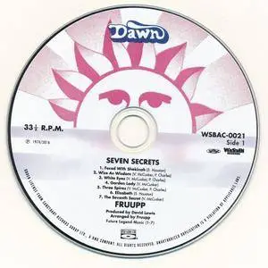 Fruupp - Seven Secrets (1974) [Wasabi Records Japan, WSBAC-0021]
