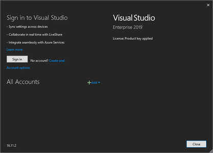 Microsoft Visual Studio 2019 Enterprise v16.11.2 Multilingual