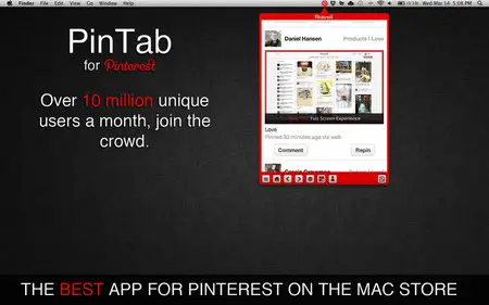 PinTab for Pinterest 1.11