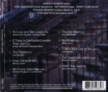 Harold Mabern - To Love And Be Loved (2017)