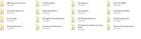 Doctor Who ebooks Collection